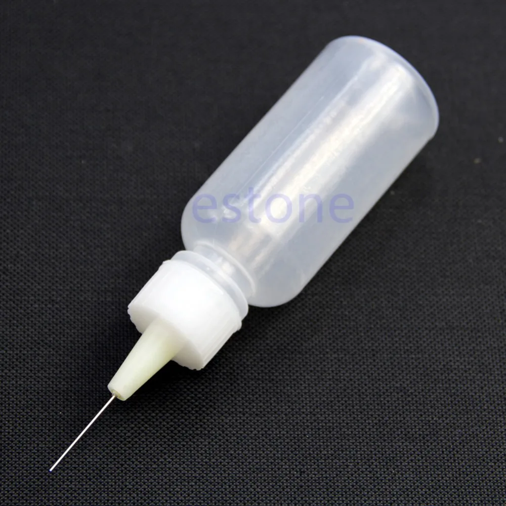 YAS Une bouteille de liquide clair flux colophane 50 мл coller avec une aiguille 10 шт. Pro | Красота и здоровье