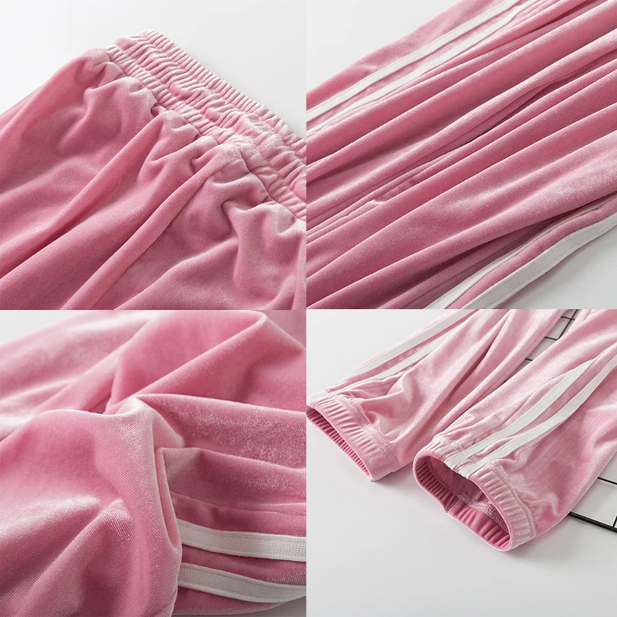 ZYFPGS 2019 Women's Nine Points Casual Pants Corduroy Fabric Casual Women Pants Plus Size Retro Waist Loose Z0710 ZYFPGS 2019 Women's Nine Points Casual Pants Corduroy Fabric Casual Women Pants Plus Size Retro Waist Loose Z0710