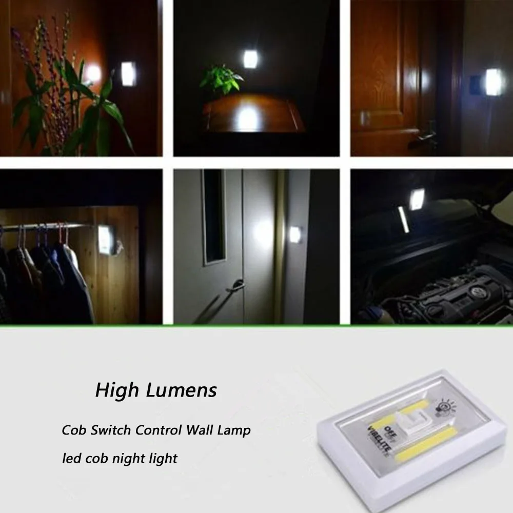 led cob lamp wall night light