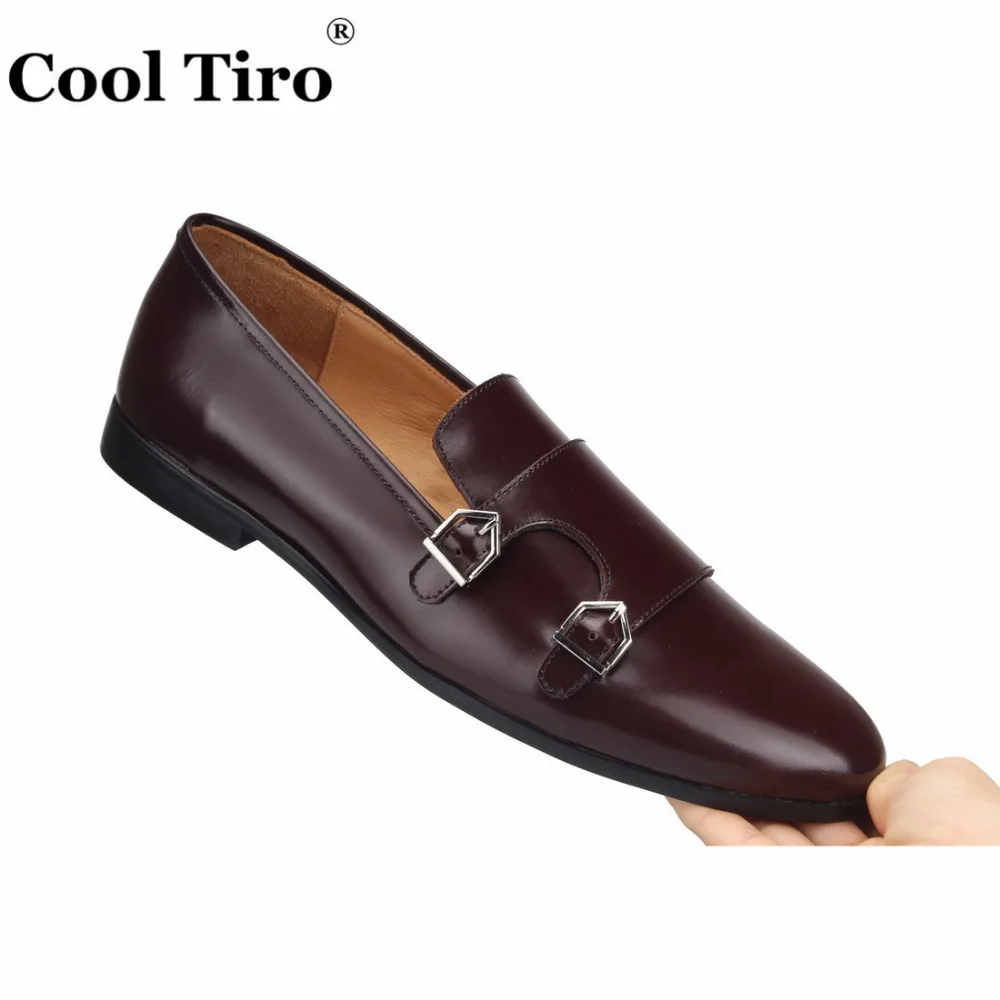Polished Leather Double-Monk Loafers (7)