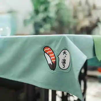 

Modern cloth linen pure color coffee table dining tablecloth cover towel rectangle mantel nappe tafelkleed