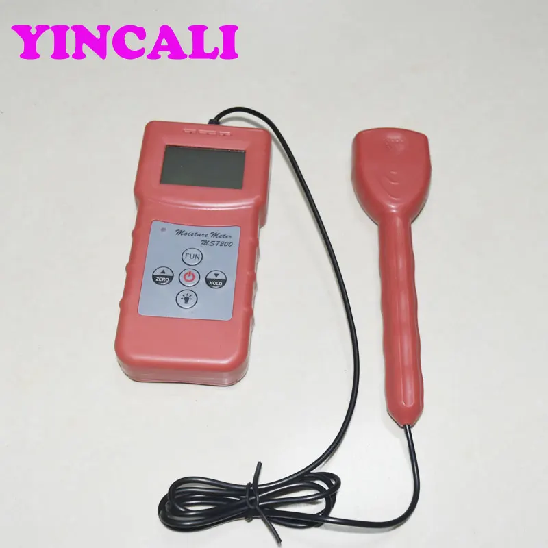 Fast Shipping Pin Moisture Meter MS7200 Measures Wood ,Bamboo,Carton,Concrete,Floor,Timber,Paper Moisture Tester Measure 0-80%