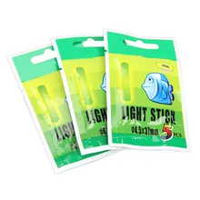 Fishing Float Fluorescent Lightstick Light Night Float Rod Lights Dark Glow Stick for Fishing Party