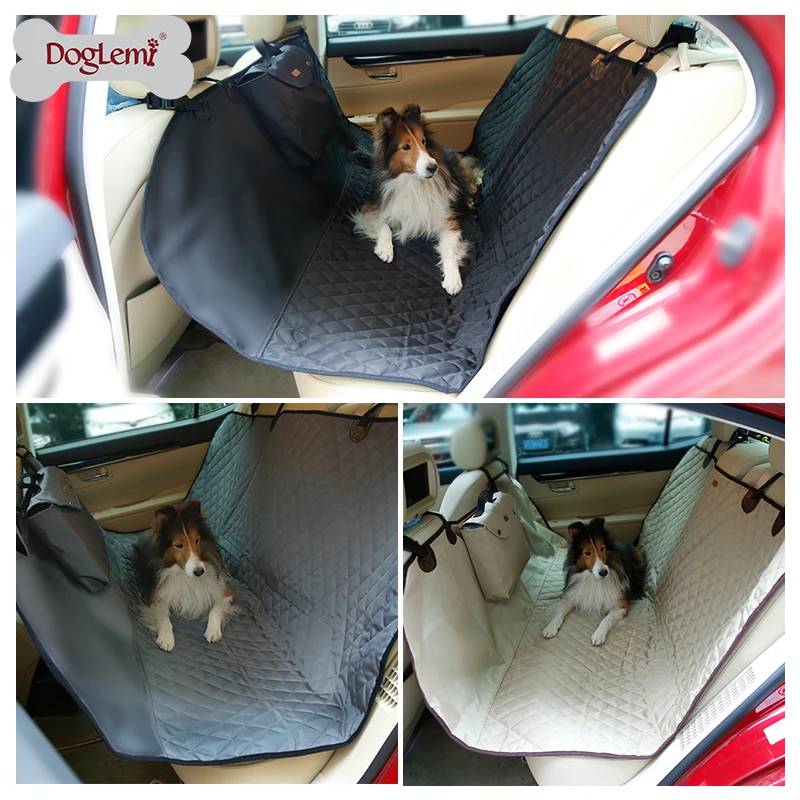 DogLemi Deluxe Waterproof Travel Dog Rear Car Seat Proctetor Blanket