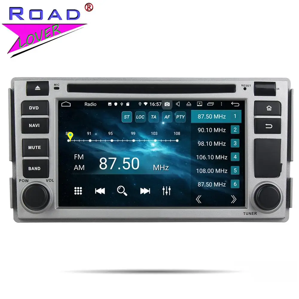 Perfect Roadlover Android 9.0 Car DVD Player For Hyundai Sonata Elantra Terracan Santa FE Tucson GETZ Matrix Tiburon I20 Stereo GPS Navi 4