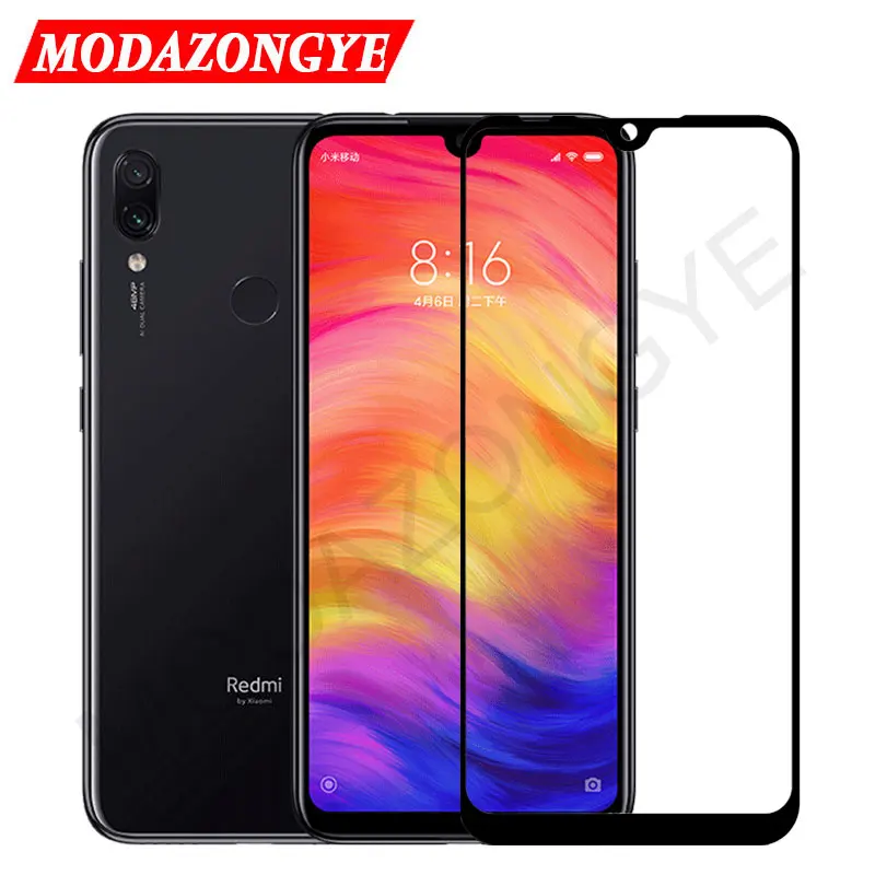Защитное стекло для экрана Redmi Note 7 закаленное 9H 2.5D Xiaomi | Мобильные телефоны и
