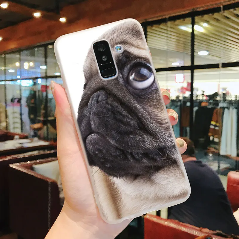 Силиконовый чехол для телефона с милыми собачками Пудель Samsung Galaxy A8S A6S A9 A8 Star A7 A6 A5