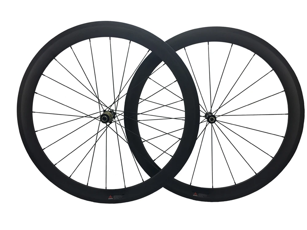 

Jerry's Store 50mm Carbon Road Bike Wheel 23mm Width Carbon Bicycle Wheelset Front&Rear Wheel Straight Pull Hub Sapim CX-Ray