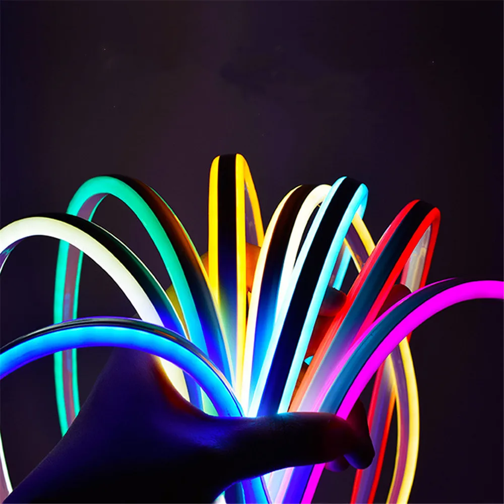 #cheap 220V flexible neon Light LED Strip Outdoor waterproof flex tape aquarium tira impermeable Christmas Living room decoration Lamp