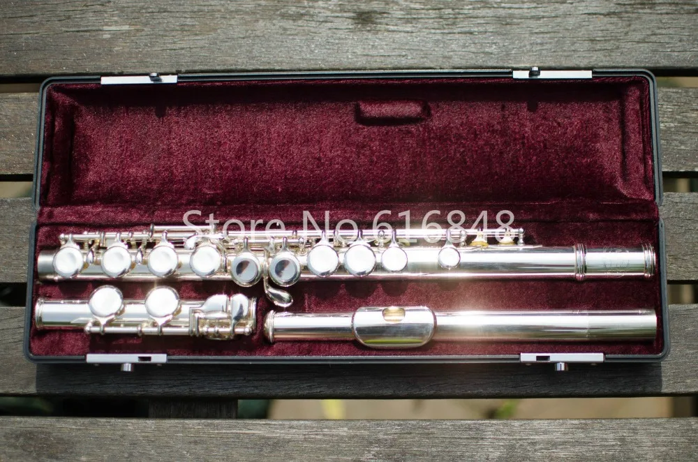

Jupiter JFL-511E-II 16 Keys Holes Closed C Tune Flute Cupronickel Silver Plated Brand Flute Instrument Flauta Free Shipping