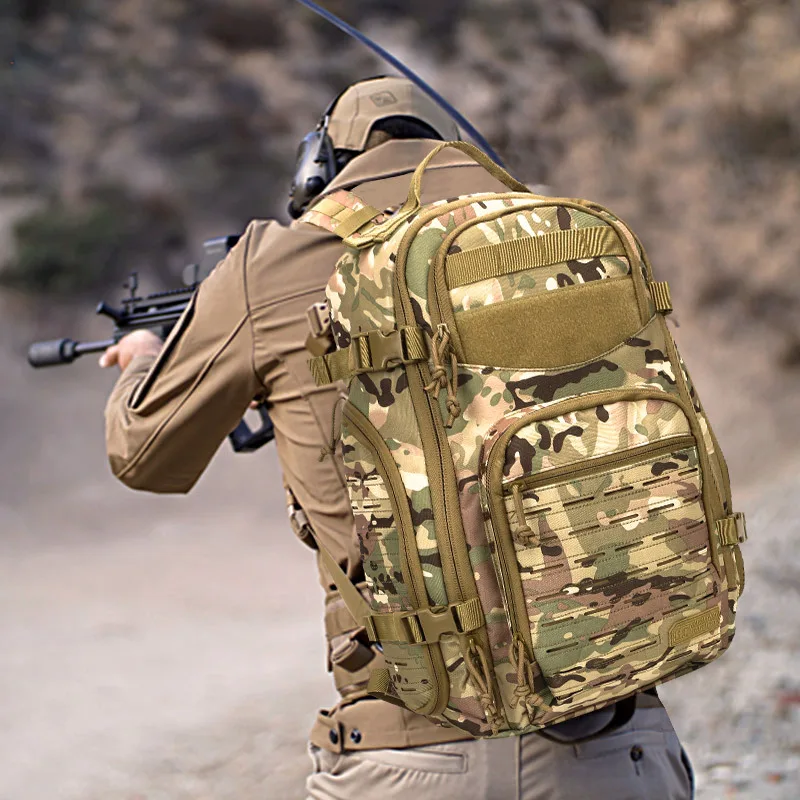 Уличный Тактический Рюкзак MOLLE армейская военная сумка на 1 2 дня для выживания и