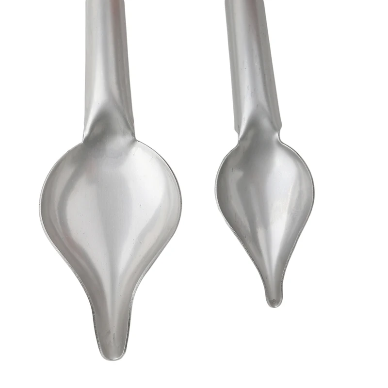 DIY Chocolate Large Pencil Filter Spoons Decorating Spelling Spoon Cake Decoration Metal Stainless Steel Baking Pastry Tools