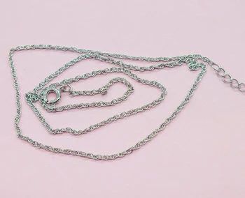 

wholesale 100pcs 1mm Stainless Steel Classic Chain Necklace For Man Women Stainless Steel Jewelry 40cm