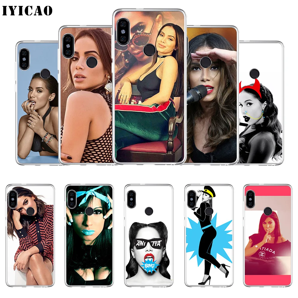Чехол для телефона IYICAO Singer Anitta мягкий силиконовый чехол Xiaomi Redmi 4A 5A 6A Note 7 6 5 Pro Plus 4X