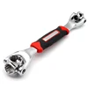 Tiger Wrench 48 in 1 Tools Socket Works With Spline Bolts Torx 360 Degree 6-Point Universial Furniture Car Repair 25cm Only Red  ► Photo 1/6