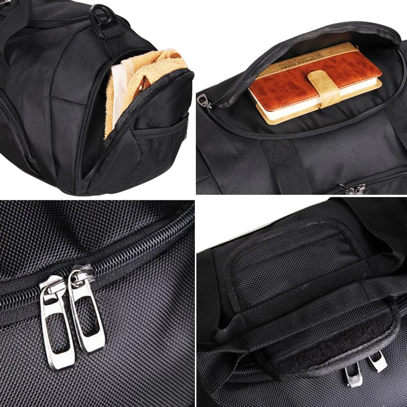 2018 A++ Quality Nylon Outdoor Unisex portable Waterproof Sport Bags Professional Men And Women Large Capacity Gym Training Bag