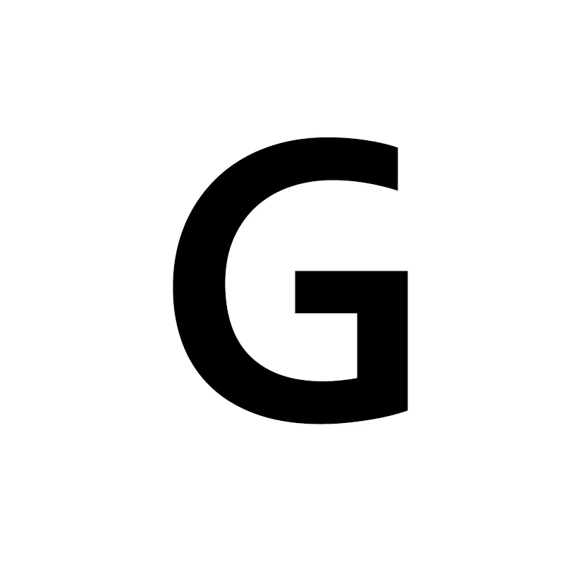G Унисекс, золото, серебро, цвет, A-Z, 26 букв, первоначальное имя, кольца для мужчин и женщин, геометрический сплав, креативные кольца на палец, ювелирные изделия - Цвет основного камня: G