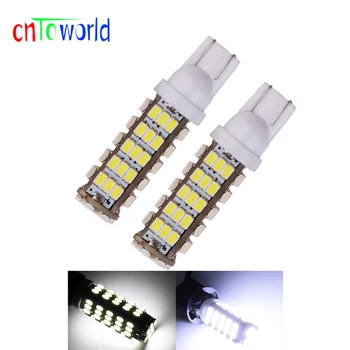 

100xpcs Super Bright T10 68 SMD 194 168 1206 68 SMD LED light Bulbs Super white Signal Light Wedge Light Bulb 12V Auto Lighting