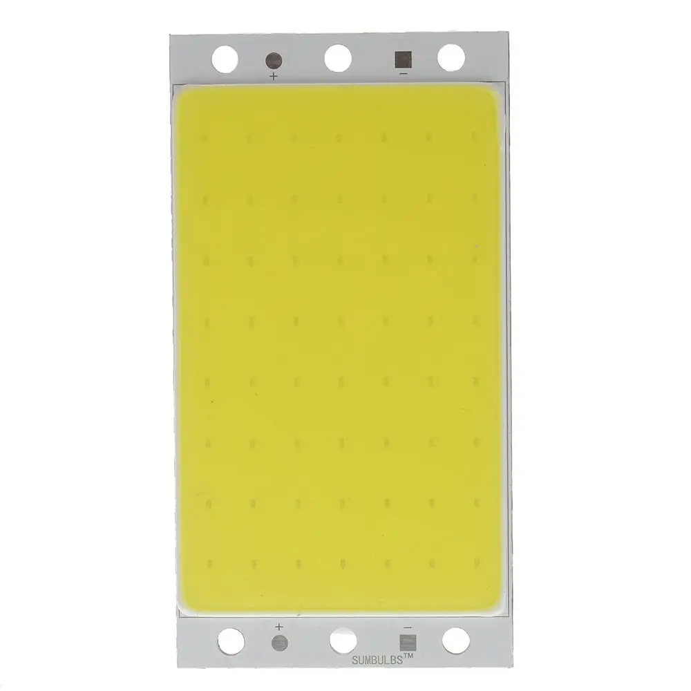 

Rectangle 12W LED Stripe Boards Chip Light COB High Power Diode Reading Lamp