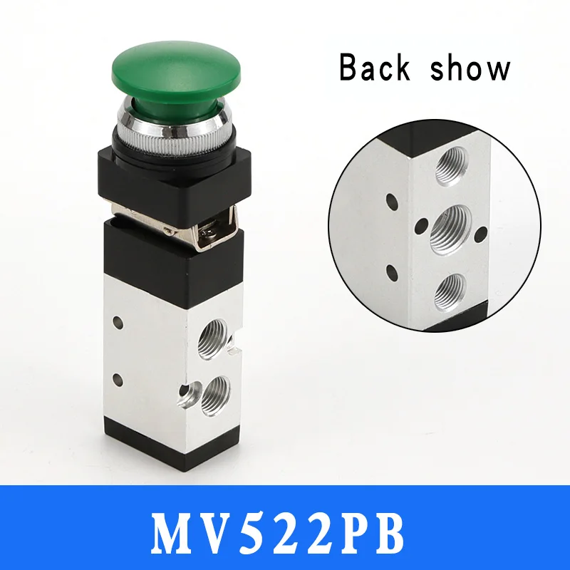 Пневматический клапан G1/" MV522 MV522R машин механический MV522PP MV522PPL MV522PB MV522EB MV522TB - Цвет: MV522PB