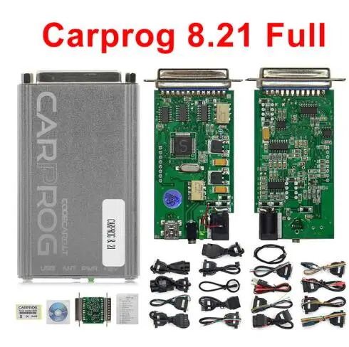 Carprog V10.93 V10.0.5 V8.21 Prog ECU чип тюнинга инструмент для ремонта автомобиля Carprog 10.0.5 версия - Цвет: V8.21 Full