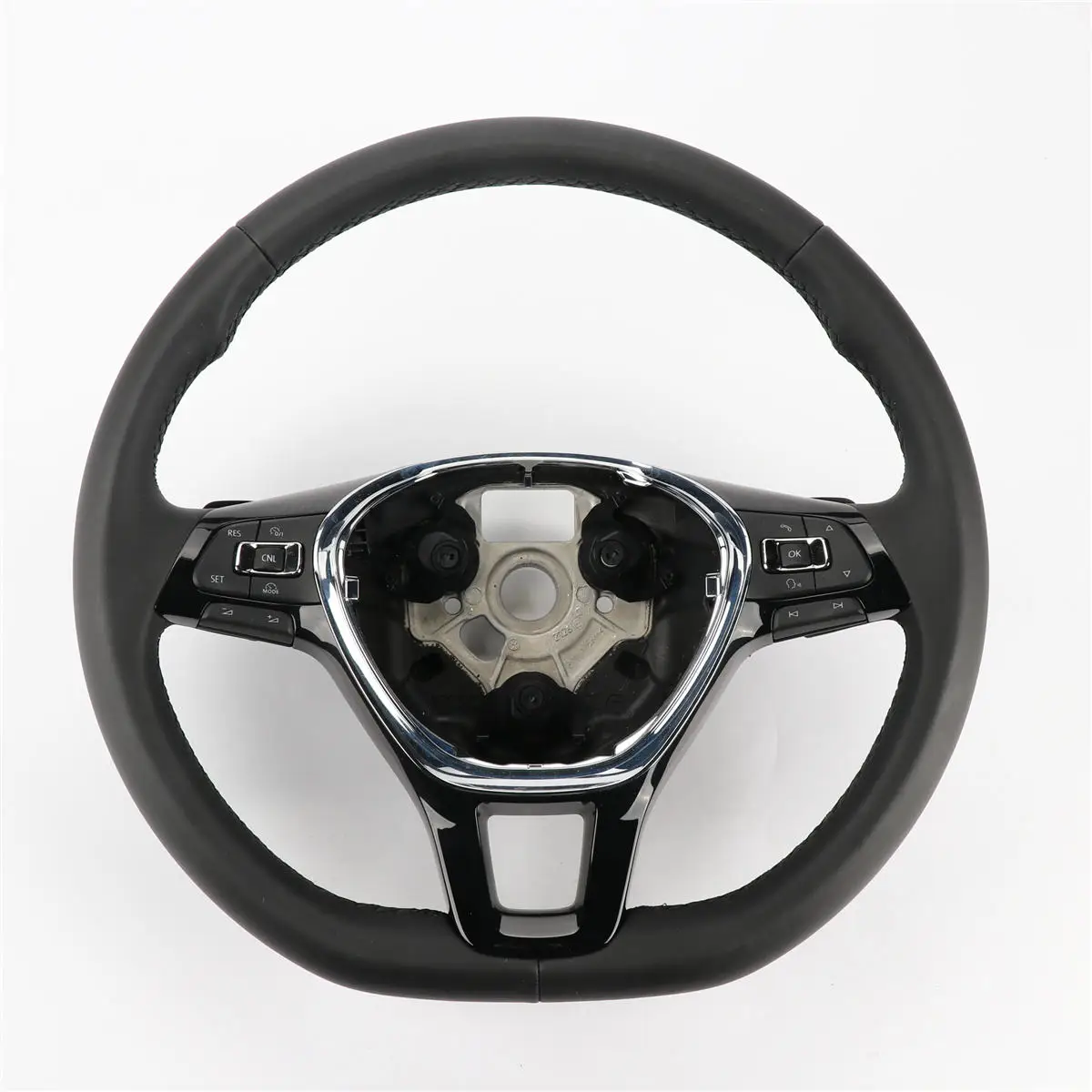 

1PC Steering Wheel MFS Multifunction Black w/trim For VW Jetta MK6 5NG 419 091 C CYT