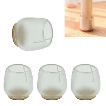 

Square Chair Leg Caps Rubber Feet Protector Pads Furniture Table Covers