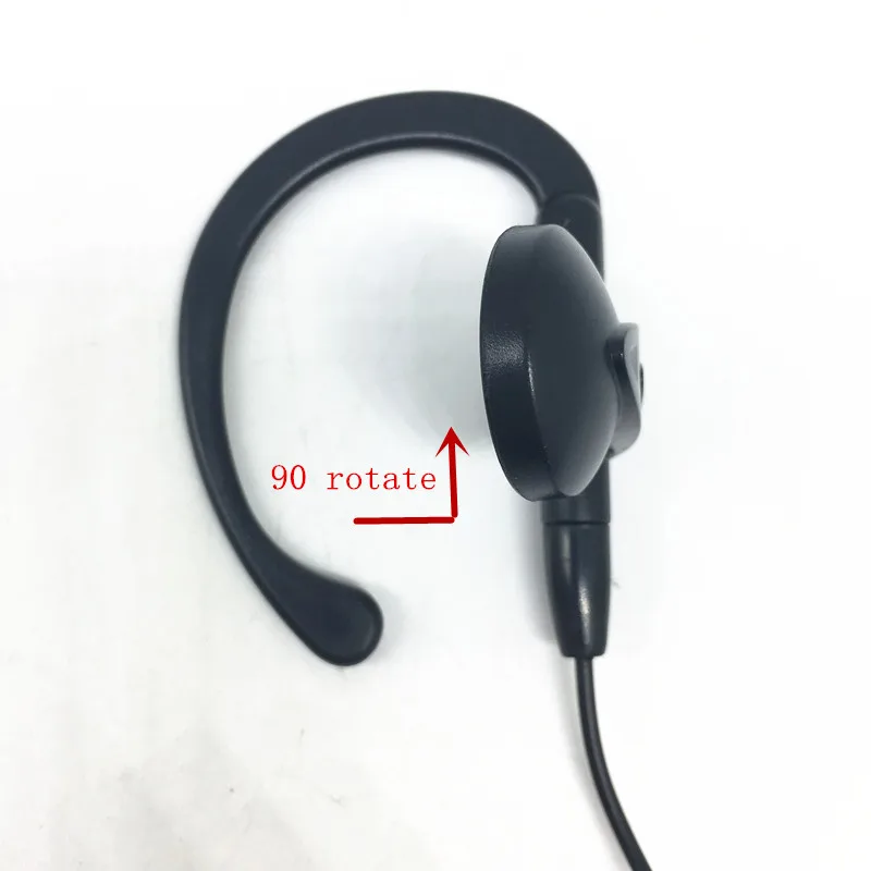 honghuismart extend cable 2m for microphone headphone K to K 2pins for Kenwood Baofeng Wouxun Puxing Quansheng TYT walkie talkie