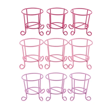 

3 Pieces Makeup Pads Beauty Sponge Holder, Drying Rack Egg Powder Puff Display Stand Drain Rack, Light Weight 7 Shatter-proof