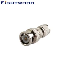 Eightwood 5 шт. BNC для мини-UHF автомобиля радио антенна адаптер BNC штекер для мини-UHF штекер разъем прямой SO-239 SO239