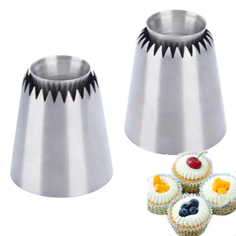 

Russian Skirt Icing Piping Nozzles Decorating Tips Tools Kit Flower Bakery Cake Baking Decorating Tools Bakeware