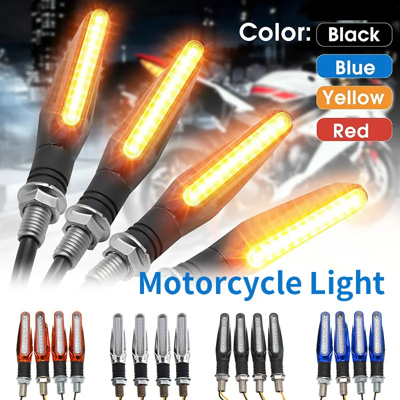 

Motorcycle Turn Signal light for Motorcycle Indicator light Signal Lamp Warning lamp LED Replacement Motorbike Amber Light