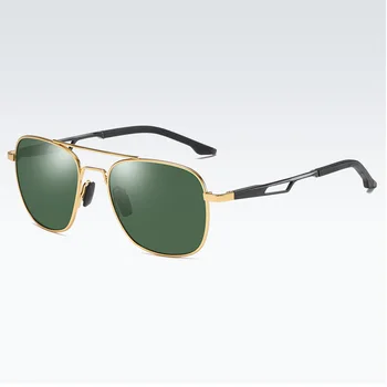 

Souson Men's polarized Sunglasses metal frame driving fishing glasses new summer