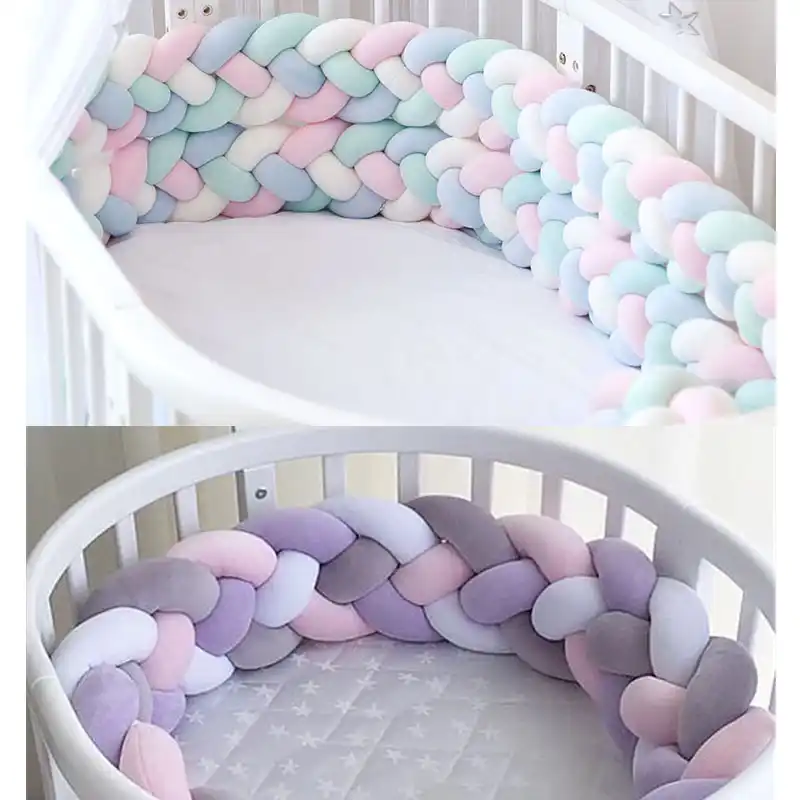 Thick Woollen Cotton Thread Handmade Knitting Baby Bed Crib