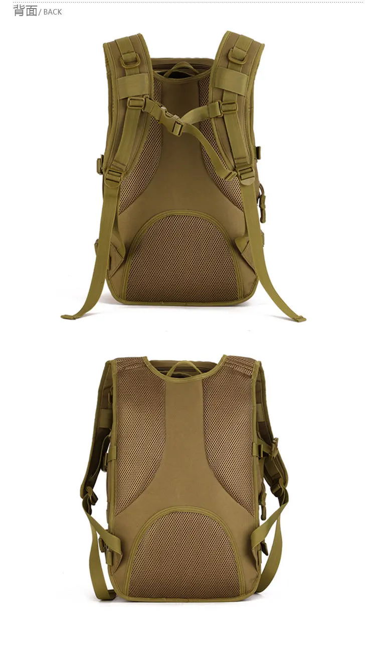 Тактический охотничий рюкзак Molle, походная сумка, Рюкзаки большой емкости, армейский военный страйкбольный рюкзак, аксессуары