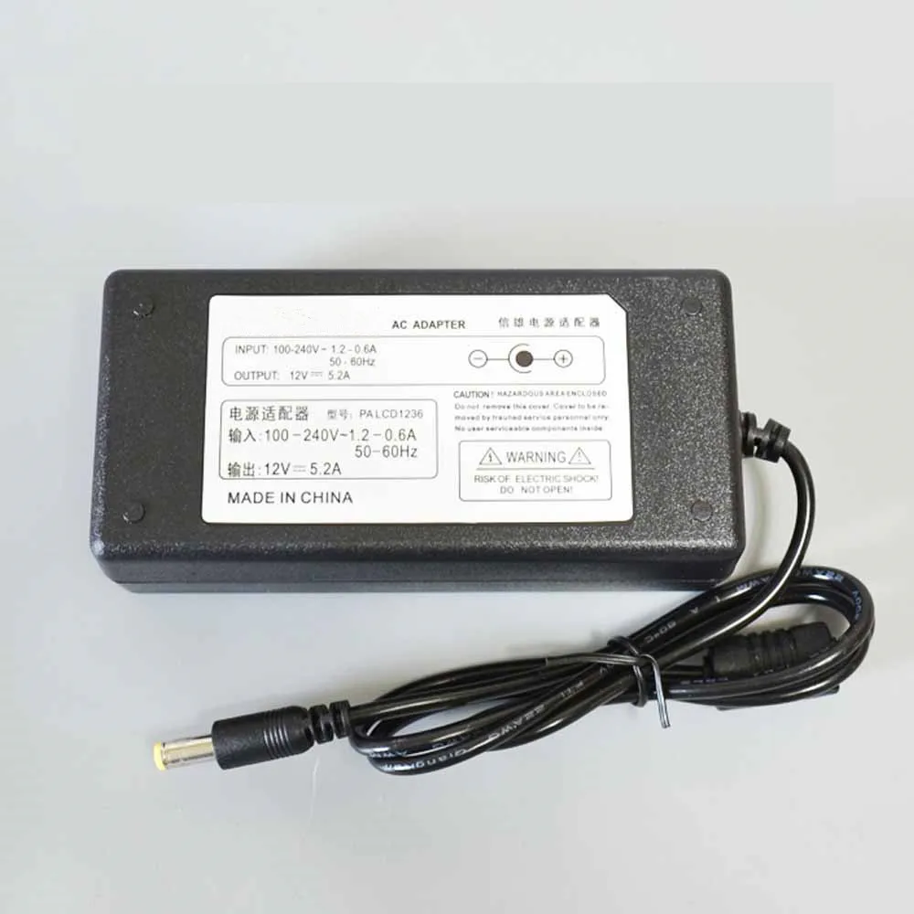 

New PALCD1236 Power Adapter 12V 5.2A High Power TV Monitor