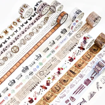 

The Retro Memories Washi Tape Adhesive Tape DIY Scrapbooking Sticker Label Masking Tape