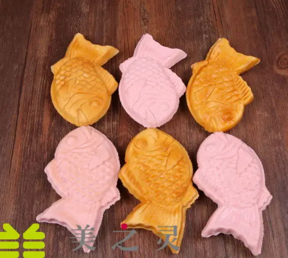 Поддельная рыба мороженое конус модель дисплей Имитация еды taiyaki образец ДЕСЕРТ