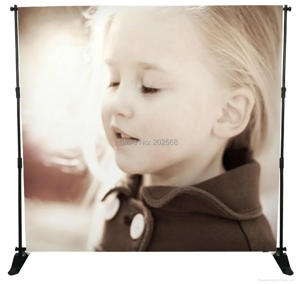 

Freeshipping!8x8ft Telescopic Adjustable Backdrop Banner Stand