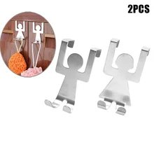Wall Hooks Without Nails And Get Free Shipping On Aliexpress 2pcs Kitchen Bathroom Hooks Wall Hanger No Trace Without Nails For Towel Robe E2s China