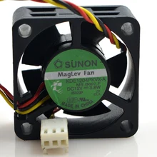 Sunon KDE1204PKVX-A Dc 12V 3.8W 40X40X20Mm 3-Draad Server Koelventilator