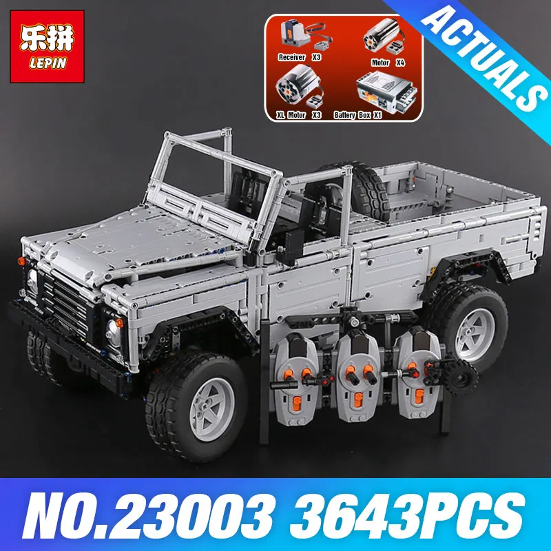 

DHL 23003 Technic series MOC Remote-Control Wild off-road vehicles model Building Blocks Bricks toys Children Birthday Gifts
