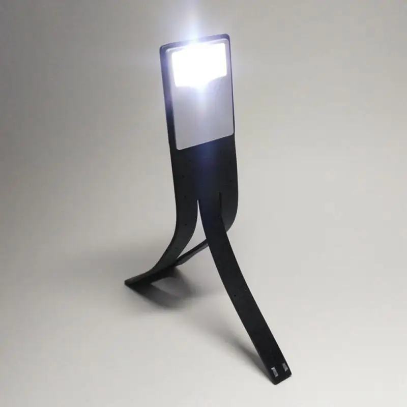 Гибкая перезаряжаемая Регулируемая яркость из поликарбоната Гибкая дизайнерская лампа с зажимом светодиодный светильник для чтения в ночное время