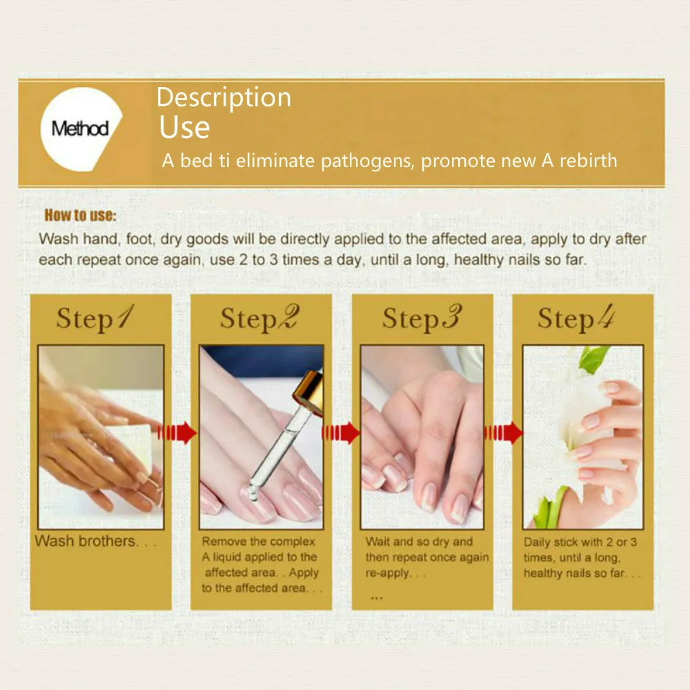 

Herbal Fungal N ail Treatment Essential Hand and Foot Whitening Toe N ail Fungus Removal Infection Feet Care Polish N ail Gel