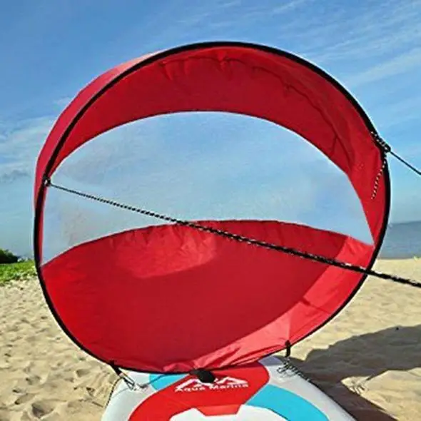طوي نفخ قوارب الكاياك الشراع قارب AirKayaks Cout اتجاه الريح الرياح مجداف قوارب التجديف قافزة الزورق واضح نافذة الباحة أراجيح