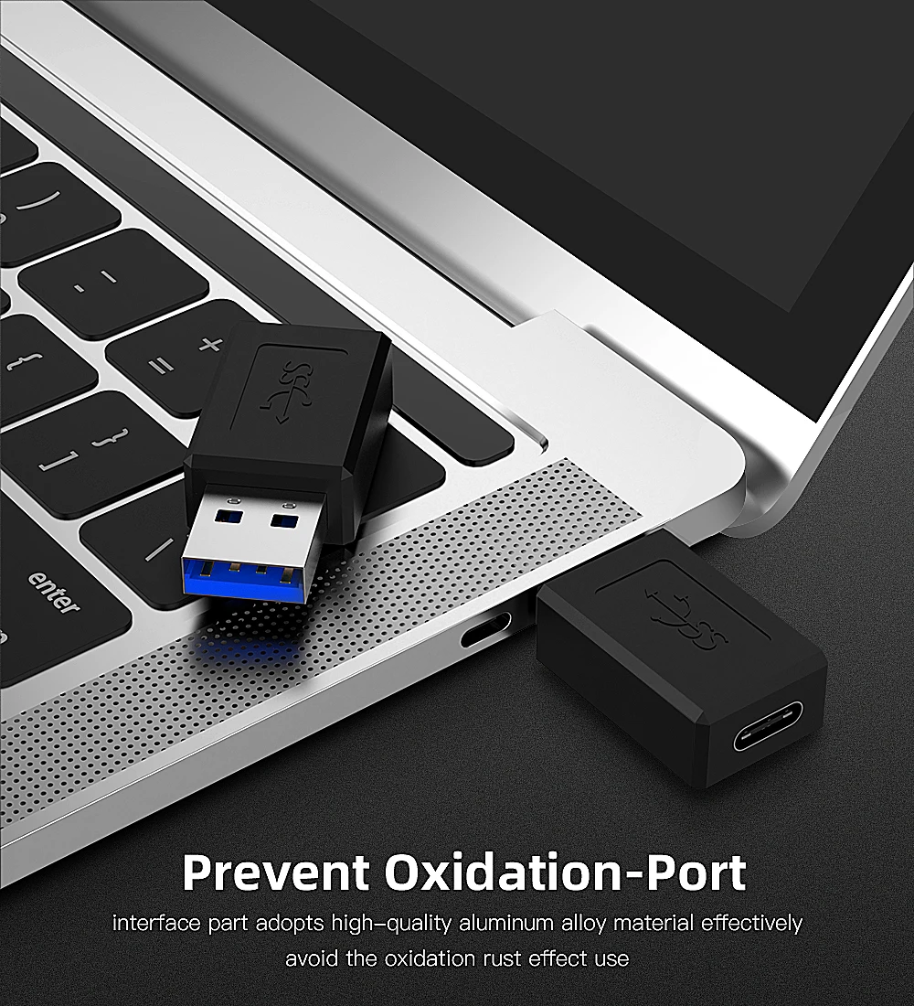 Robotsky OTG type-C адаптер конвертер type C Женский USB 3,0 Мужской OTG конвертер для Macbook pro huawei Xiaomi samsung USB OTG