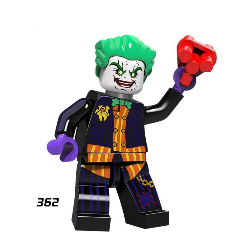 

Single Sale Super Heroes Star Wars 362 Joker Jack Napier Mini Building Blocks Figure Bricks Toys gifts Compatible Legoed Ninjaed