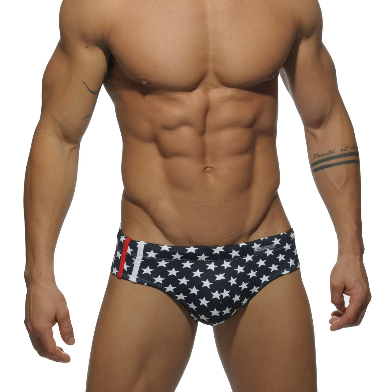 Oumuyi cuecas de natação sexy, masculina, para