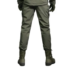 Мужские зимние рыболовные водонепроницаемые походные флисовые походные брюки для походов брюки для альпинизма лыжные туристические брюки