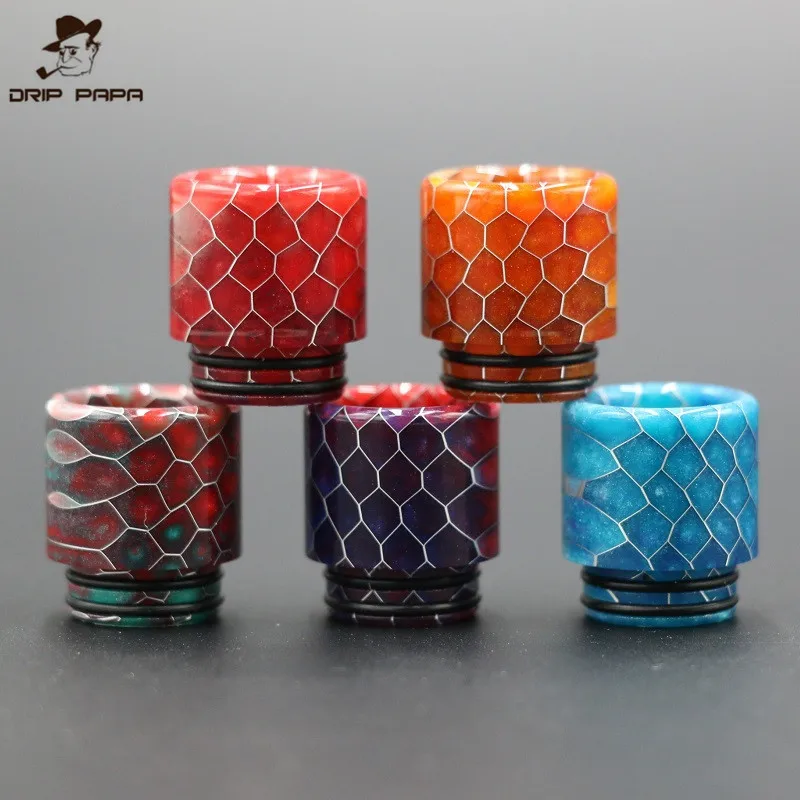 Buy DripPapa Epoxy Resin Drip Tip Head Vape Mouthpiece